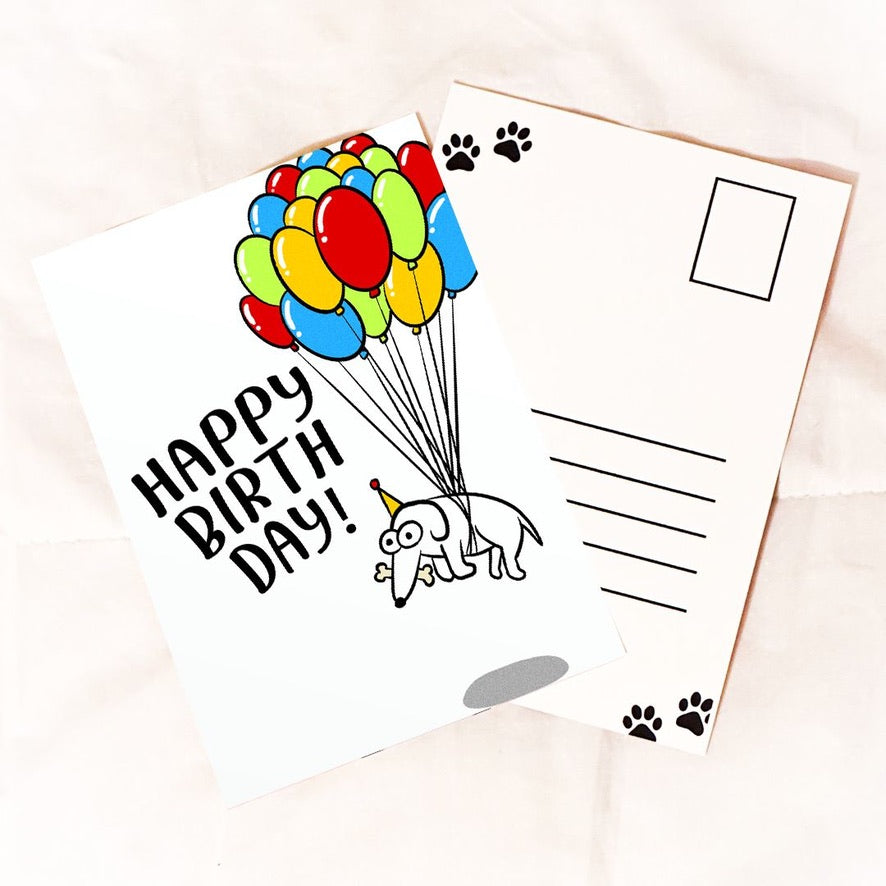 Happy Birthday Postcard