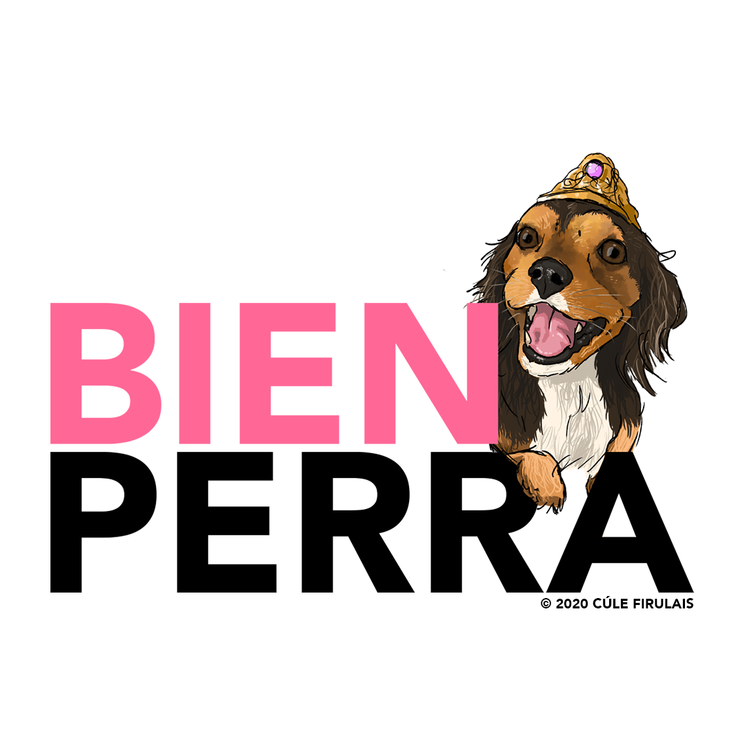 "Bien Perra" Die-Cut Waterproof Sticker - Stickers OG