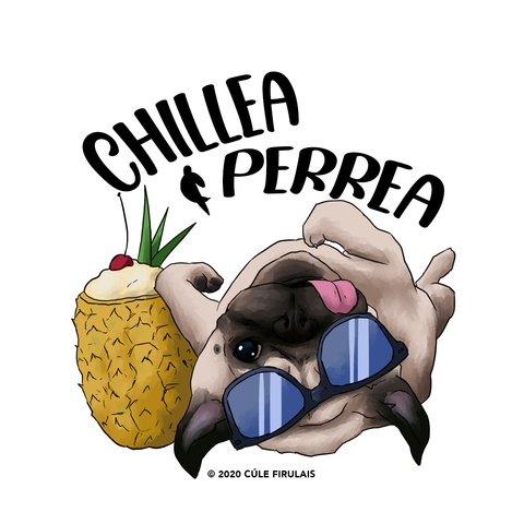 "Chillea & Perrea" Die-Cut Waterproof Sticker - Stickers OG